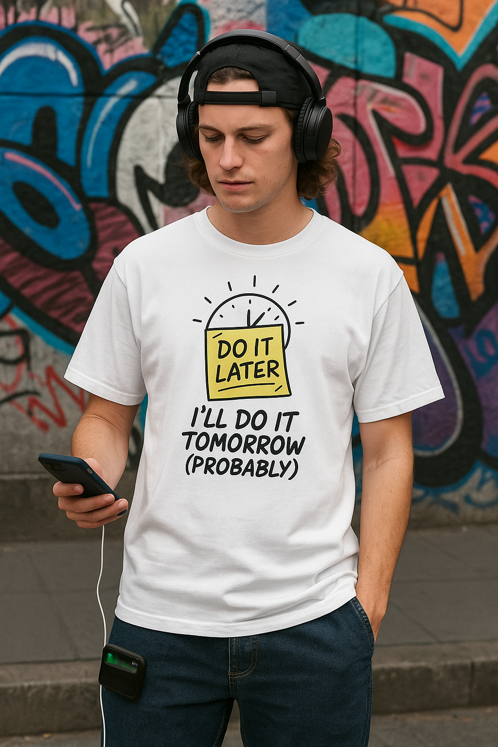 Do It Later-Unisex Classic T-Shirt